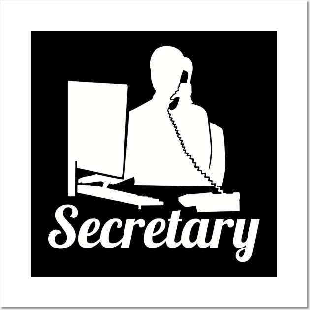 Secretary Wall Art by Designzz